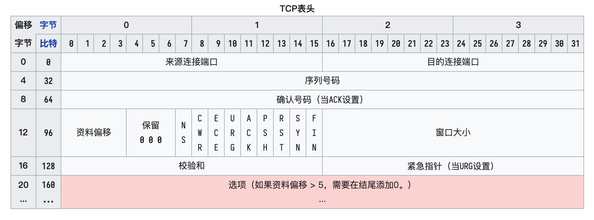 TCP HEADER